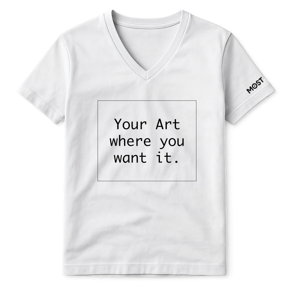 Choose Size, Color, Age Group and Upload Your Art